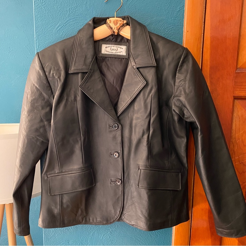 New Genuine Leather Jacket